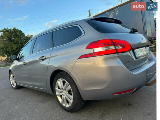 Серый Пежо 308, объемом двигателя 1.56 л и пробегом 287 тыс. км за 7700 $, фото 1 на Automoto.ua