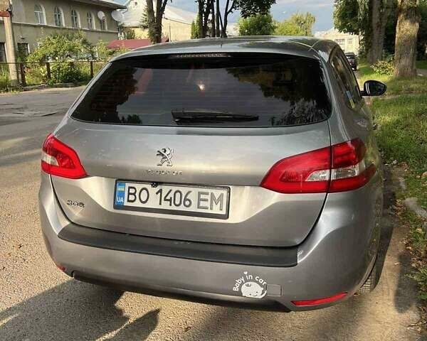 Сірий Пежо 308, об'ємом двигуна 1.6 л та пробігом 229 тис. км за 7300 $, фото 2 на Automoto.ua