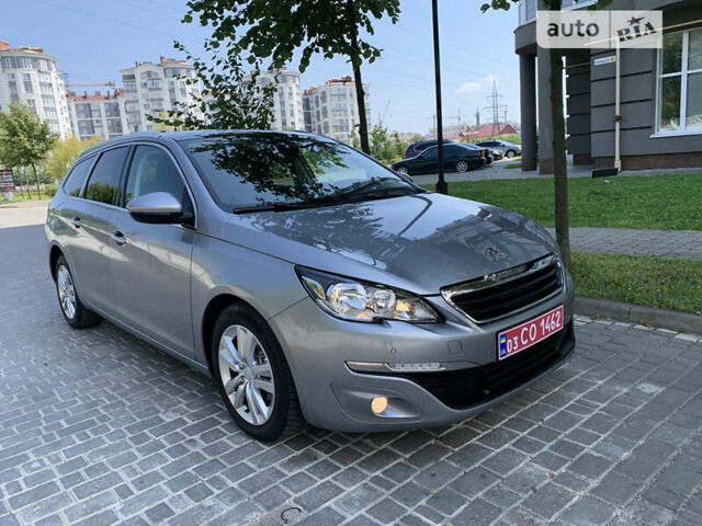 Сірий Пежо 308, об'ємом двигуна 1.6 л та пробігом 232 тис. км за 9990 $, фото 1 на Automoto.ua