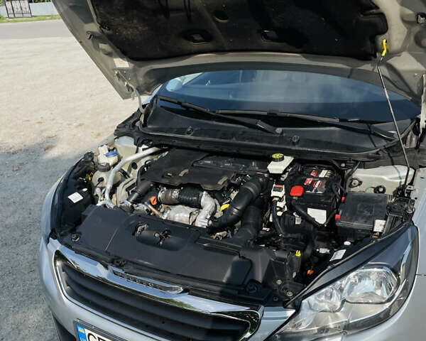 Сірий Пежо 308, об'ємом двигуна 1.56 л та пробігом 154 тис. км за 8550 $, фото 36 на Automoto.ua