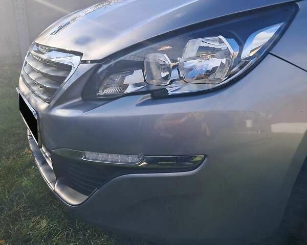 Серый Пежо 308, объемом двигателя 1.56 л и пробегом 259 тыс. км за 7400 $, фото 12 на Automoto.ua