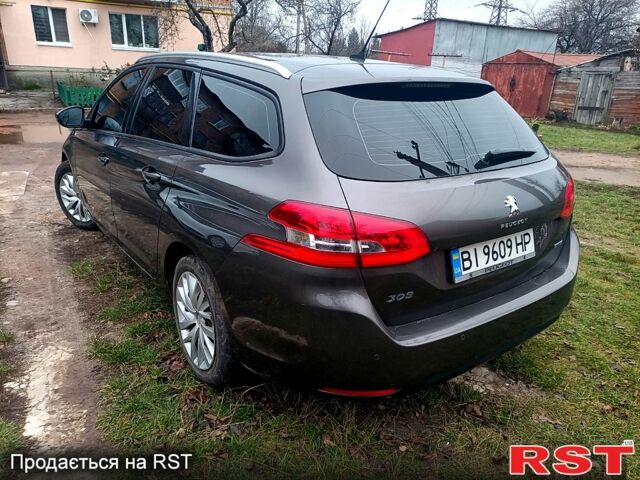 Серый Пежо 308, объемом двигателя 1.6 л и пробегом 245 тыс. км за 8500 $, фото 4 на Automoto.ua