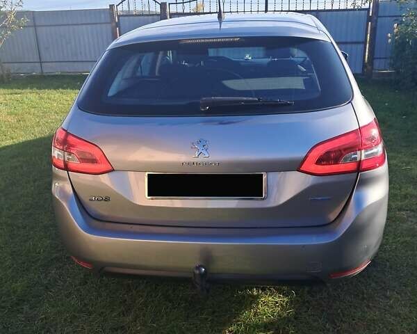 Серый Пежо 308, объемом двигателя 1.56 л и пробегом 259 тыс. км за 7400 $, фото 10 на Automoto.ua