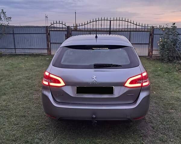 Серый Пежо 308, объемом двигателя 1.56 л и пробегом 259 тыс. км за 7400 $, фото 11 на Automoto.ua