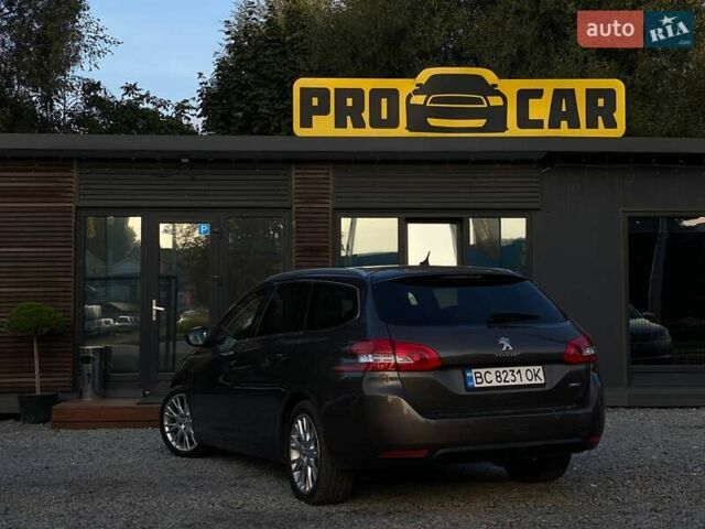 Серый Пежо 308, объемом двигателя 1.56 л и пробегом 265 тыс. км за 9300 $, фото 3 на Automoto.ua
