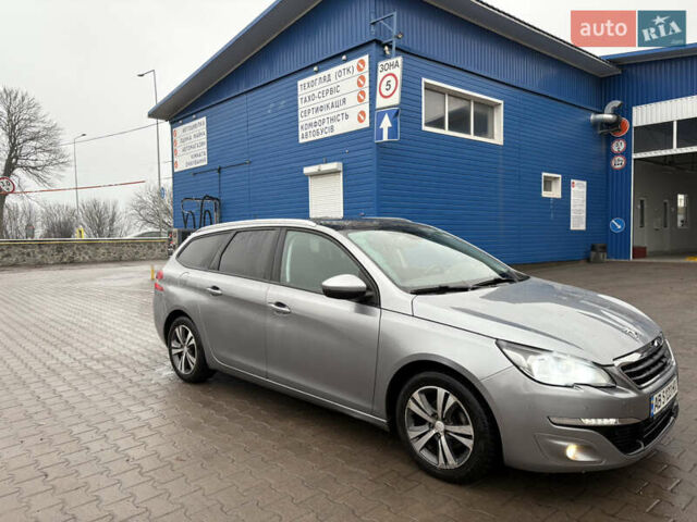 Сірий Пежо 308, об'ємом двигуна 1.56 л та пробігом 200 тис. км за 8700 $, фото 4 на Automoto.ua