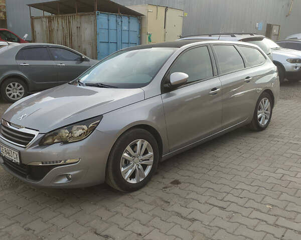 Сірий Пежо 308, об'ємом двигуна 1.56 л та пробігом 270 тис. км за 9298 $, фото 1 на Automoto.ua