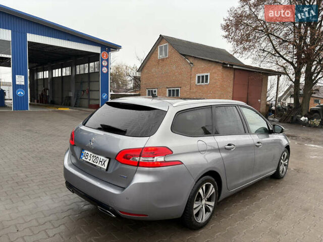 Сірий Пежо 308, об'ємом двигуна 1.56 л та пробігом 200 тис. км за 8700 $, фото 5 на Automoto.ua