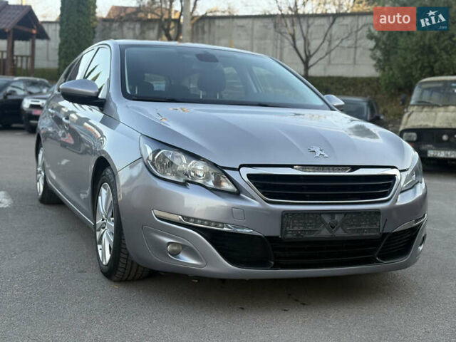 Сірий Пежо 308, об'ємом двигуна 1.6 л та пробігом 225 тис. км за 7499 $, фото 2 на Automoto.ua