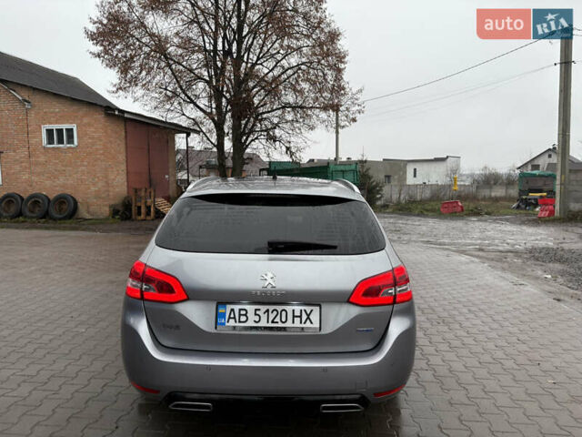 Сірий Пежо 308, об'ємом двигуна 1.56 л та пробігом 200 тис. км за 8700 $, фото 6 на Automoto.ua