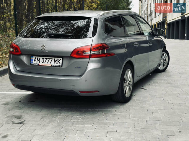 Пежо 308 2015 в Виннице на Automoto.ua Серый Пежо 308, объемом двигателя 1.56 л и пробегом 176 тыс. км за 8700 $, фото 13 на Automoto.ua