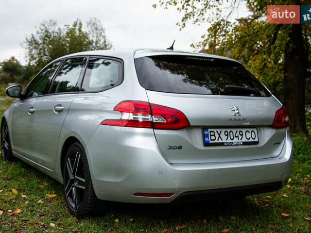 Сірий Пежо 308, об'ємом двигуна 1.56 л та пробігом 177 тис. км за 7800 $, фото 3 на Automoto.ua