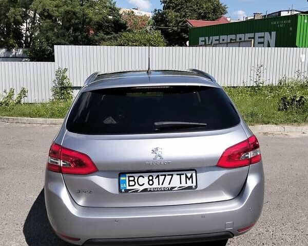 Серый Пежо 308, объемом двигателя 1.56 л и пробегом 198 тыс. км за 11900 $, фото 2 на Automoto.ua