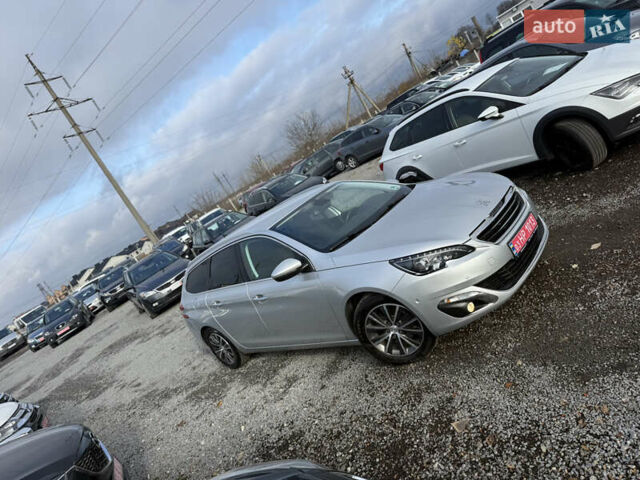 Серый Пежо 308, объемом двигателя 2 л и пробегом 182 тыс. км за 12999 $, фото 1 на Automoto.ua