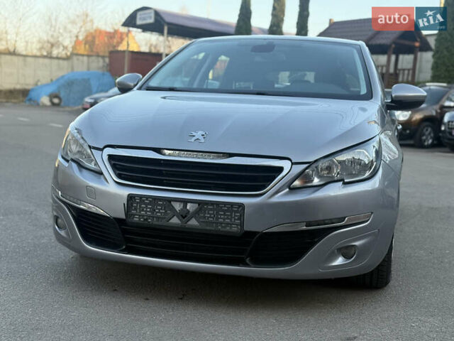 Сірий Пежо 308, об'ємом двигуна 1.6 л та пробігом 225 тис. км за 7499 $, фото 1 на Automoto.ua