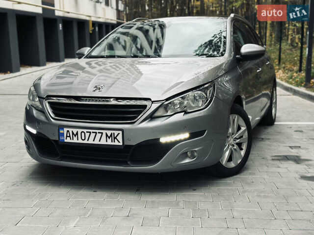 Пежо 308 2015 в Виннице на Automoto.ua Серый Пежо 308, объемом двигателя 1.56 л и пробегом 176 тыс. км за 8700 $, фото 8 на Automoto.ua