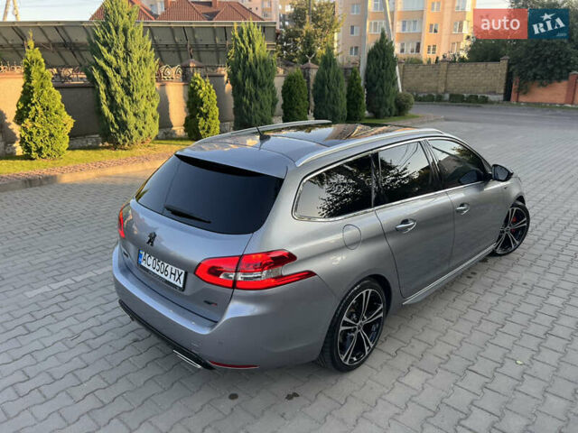 Серый Пежо 308, объемом двигателя 2 л и пробегом 255 тыс. км за 12350 $, фото 13 на Automoto.ua