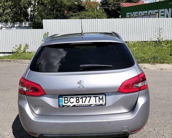 Серый Пежо 308, объемом двигателя 1.56 л и пробегом 198 тыс. км за 11900 $, фото 4 на Automoto.ua