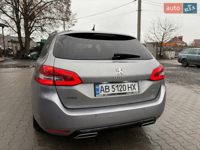 Сірий Пежо 308, об'ємом двигуна 1.56 л та пробігом 200 тис. км за 8700 $, фото 21 на Automoto.ua