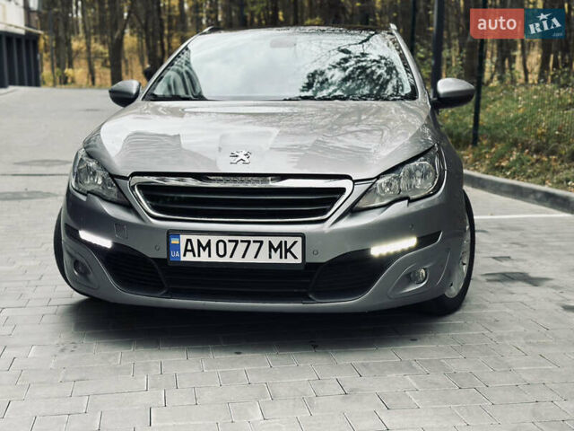 Пежо 308 2015 в Виннице на Automoto.ua Серый Пежо 308, объемом двигателя 1.56 л и пробегом 176 тыс. км за 8700 $, фото 9 на Automoto.ua