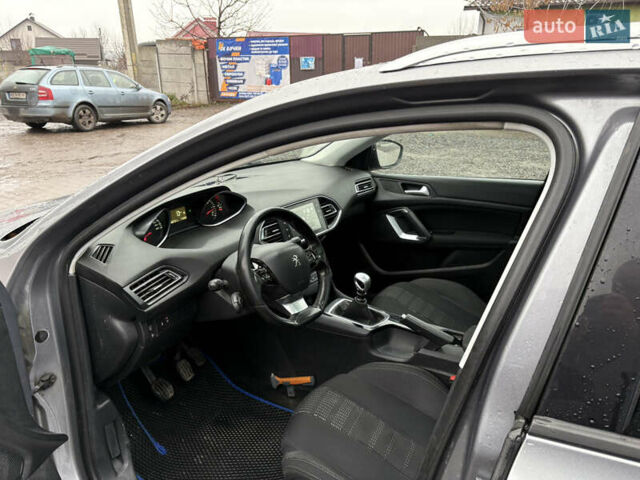 Сірий Пежо 308, об'ємом двигуна 1.56 л та пробігом 200 тис. км за 8700 $, фото 11 на Automoto.ua