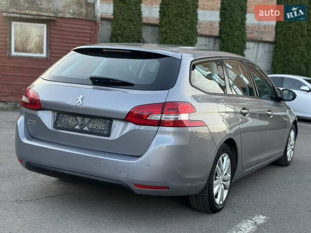 Сірий Пежо 308, об'ємом двигуна 1.6 л та пробігом 225 тис. км за 7499 $, фото 7 на Automoto.ua
