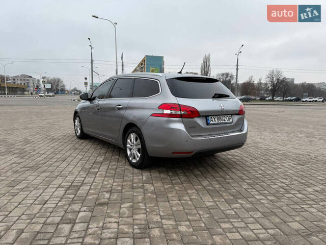 Серый Пежо 308, объемом двигателя 1.56 л и пробегом 253 тыс. км за 8700 $, фото 6 на Automoto.ua