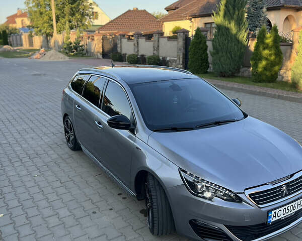 Серый Пежо 308, объемом двигателя 2 л и пробегом 255 тыс. км за 12350 $, фото 10 на Automoto.ua
