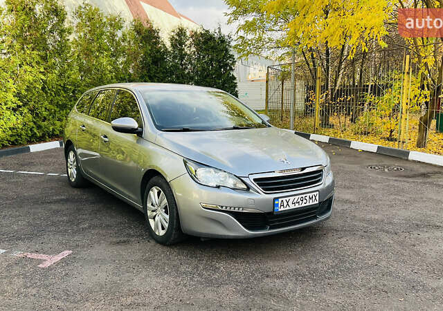 Серый Пежо 308, объемом двигателя 1.56 л и пробегом 300 тыс. км за 8200 $, фото 1 на Automoto.ua
