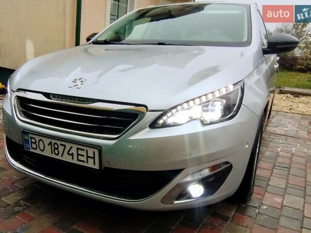 Сірий Пежо 308, об'ємом двигуна 1.56 л та пробігом 222 тис. км за 10500 $, фото 1 на Automoto.ua