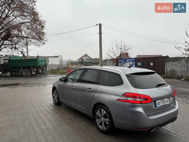 Сірий Пежо 308, об'ємом двигуна 1.56 л та пробігом 200 тис. км за 8700 $, фото 8 на Automoto.ua
