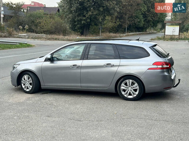 Серый Пежо 308, объемом двигателя 1.56 л и пробегом 272 тыс. км за 8500 $, фото 4 на Automoto.ua