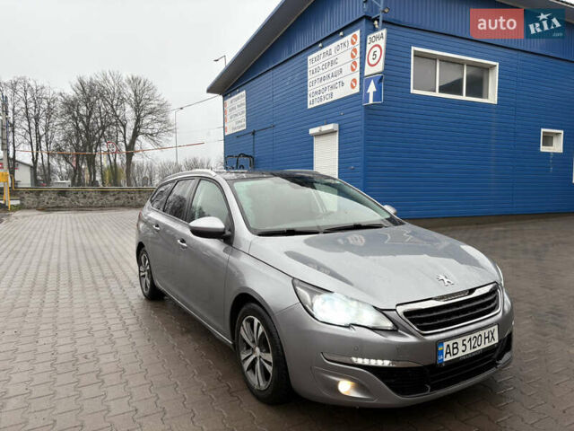 Сірий Пежо 308, об'ємом двигуна 1.56 л та пробігом 200 тис. км за 8700 $, фото 3 на Automoto.ua