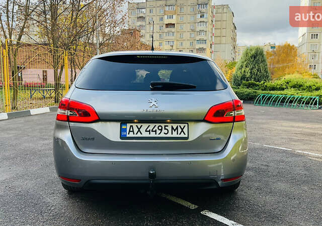 Серый Пежо 308, объемом двигателя 1.56 л и пробегом 300 тыс. км за 8200 $, фото 3 на Automoto.ua