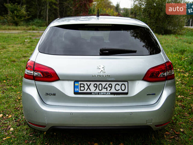 Сірий Пежо 308, об'ємом двигуна 1.56 л та пробігом 177 тис. км за 7800 $, фото 5 на Automoto.ua