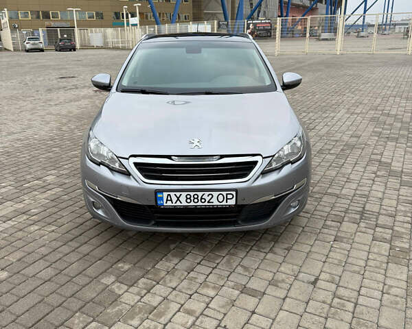 Серый Пежо 308, объемом двигателя 1.56 л и пробегом 253 тыс. км за 8700 $, фото 1 на Automoto.ua