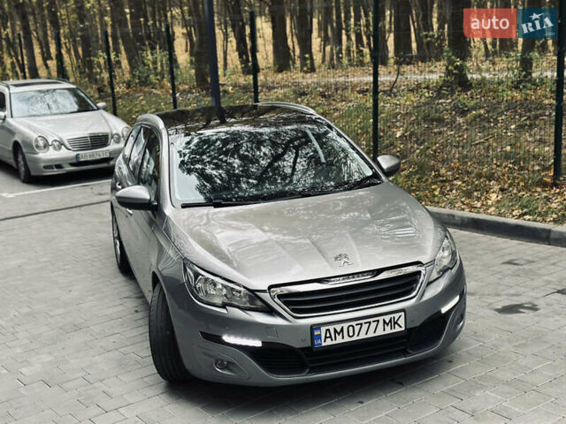 Пежо 308 2015 в Виннице на Automoto.ua Серый Пежо 308, объемом двигателя 1.56 л и пробегом 176 тыс. км за 8700 $, фото 2 на Automoto.ua