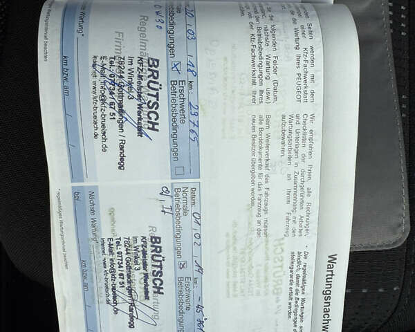 Серый Пежо 308, объемом двигателя 2 л и пробегом 182 тыс. км за 12999 $, фото 46 на Automoto.ua