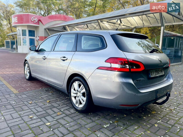 Серый Пежо 308, объемом двигателя 1.56 л и пробегом 217 тыс. км за 6899 $, фото 6 на Automoto.ua