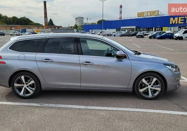 Сірий Пежо 308, об'ємом двигуна 1.6 л та пробігом 284 тис. км за 9300 $, фото 16 на Automoto.ua