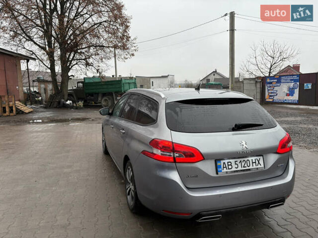 Сірий Пежо 308, об'ємом двигуна 1.56 л та пробігом 200 тис. км за 8700 $, фото 7 на Automoto.ua