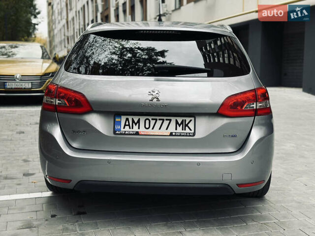 Пежо 308 2015 в Виннице на Automoto.ua Серый Пежо 308, объемом двигателя 1.56 л и пробегом 176 тыс. км за 8700 $, фото 23 на Automoto.ua