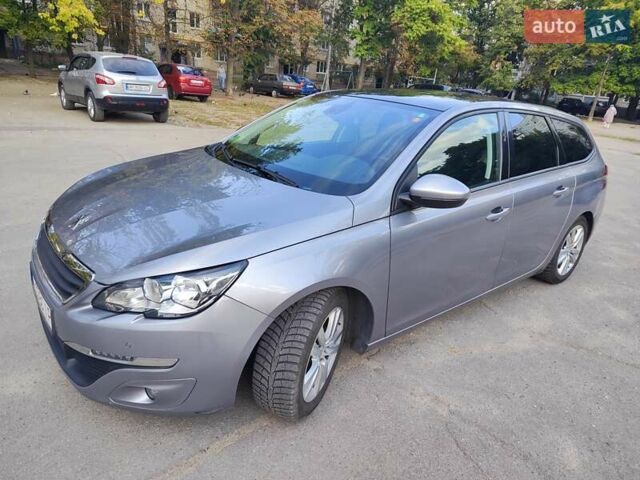 Сірий Пежо 308, об'ємом двигуна 1.56 л та пробігом 211 тис. км за 9300 $, фото 23 на Automoto.ua