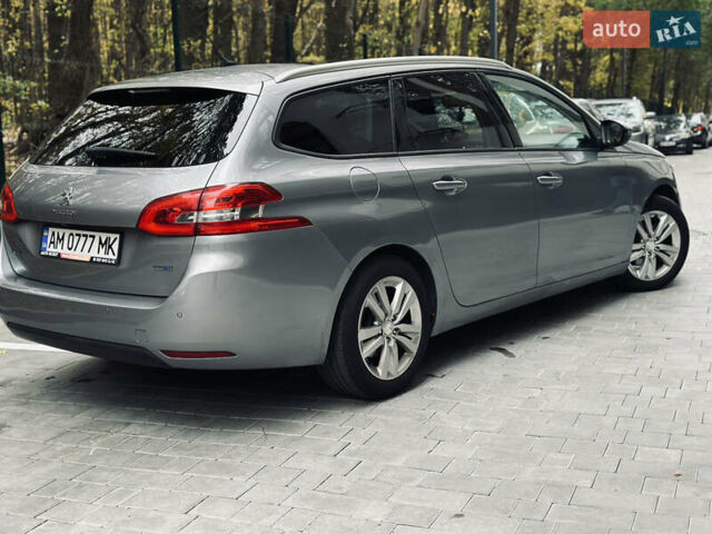 Пежо 308 2015 в Виннице на Automoto.ua Серый Пежо 308, объемом двигателя 1.56 л и пробегом 176 тыс. км за 8700 $, фото 12 на Automoto.ua