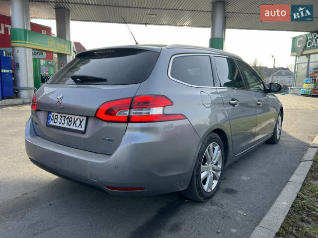 Серый Пежо 308, объемом двигателя 1.56 л и пробегом 250 тыс. км за 8900 $, фото 4 на Automoto.ua