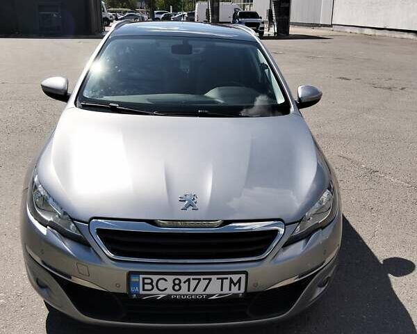 Серый Пежо 308, объемом двигателя 1.56 л и пробегом 198 тыс. км за 11900 $, фото 1 на Automoto.ua