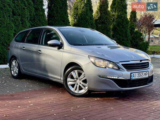 Серый Пежо 308, объемом двигателя 1.56 л и пробегом 217 тыс. км за 6899 $, фото 8 на Automoto.ua