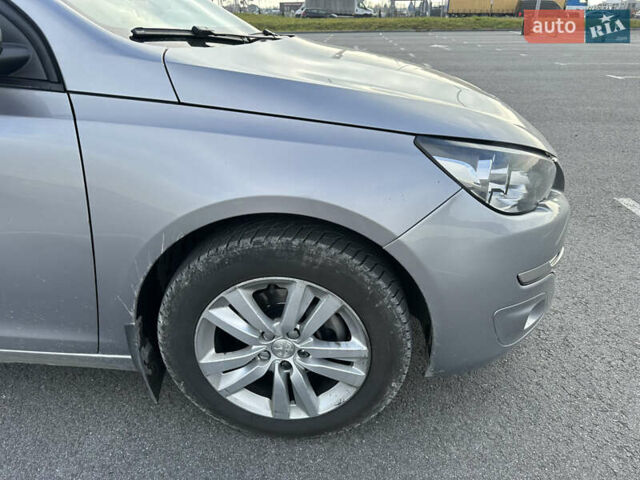 Серый Пежо 308, объемом двигателя 1.56 л и пробегом 228 тыс. км за 9200 $, фото 9 на Automoto.ua