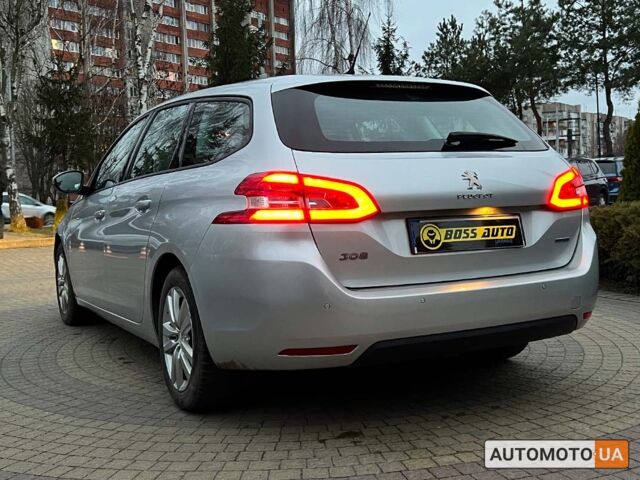 Серый Пежо 308, объемом двигателя 1.6 л и пробегом 260 тыс. км за 9900 $, фото 4 на Automoto.ua
