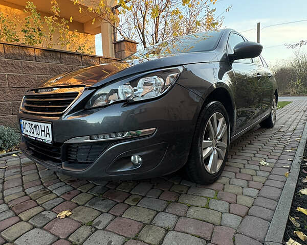 Серый Пежо 308, объемом двигателя 1.6 л и пробегом 240 тыс. км за 12500 $, фото 2 на Automoto.ua